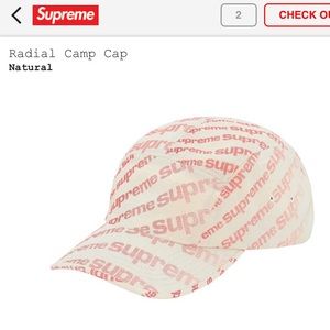 Supreme “Radial Camp Cap”
